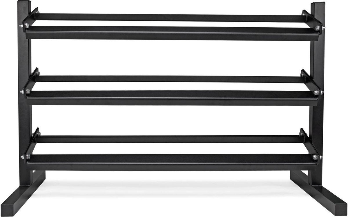 Dumbellrek - VirtuFit Pro Halterrek - Weight Rack - 3 laags