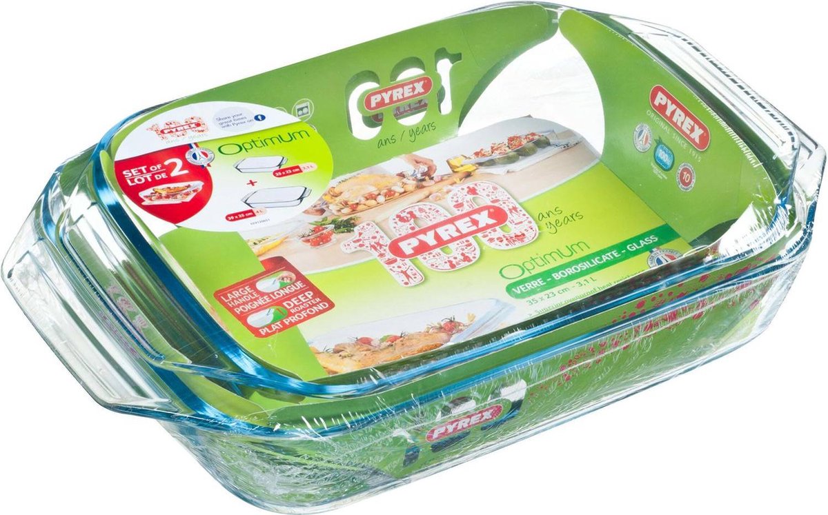 Pyrex Optimum Ovenschalenset 2