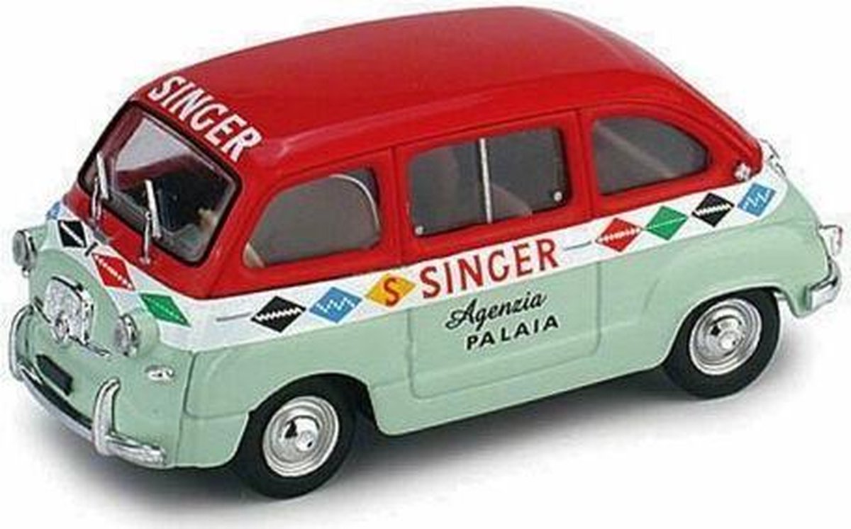 Fiat 600 Multipla Agenzia Singer Palaia 1956