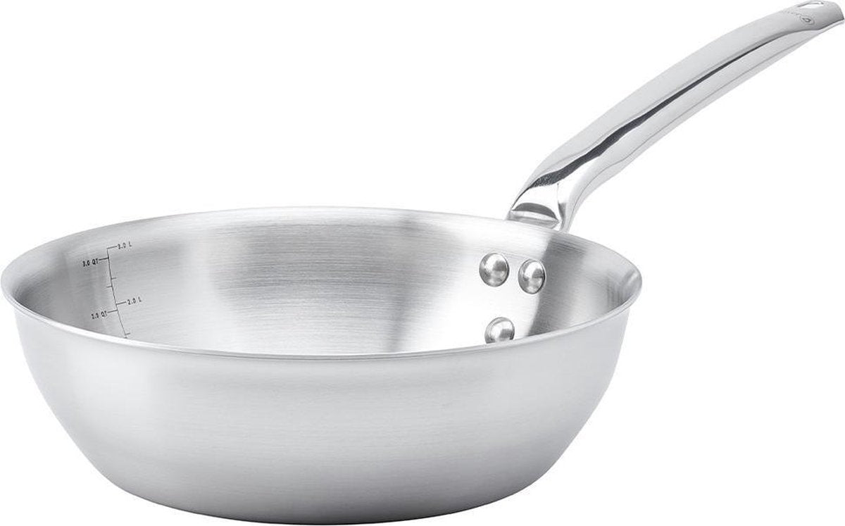 De Buyer Alchimy Sauteuse - Ø 16cm - Rvs