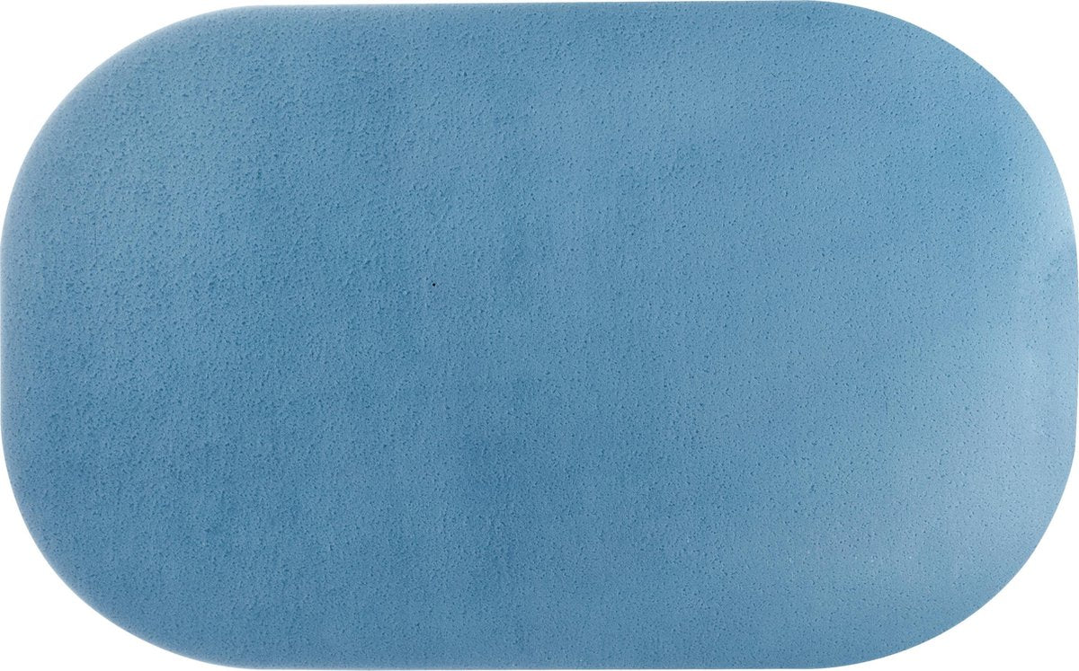 Atmosphera Nina Placemat set van 4 – Blauw - Soft – 44 x 28 cm - Onderleggers