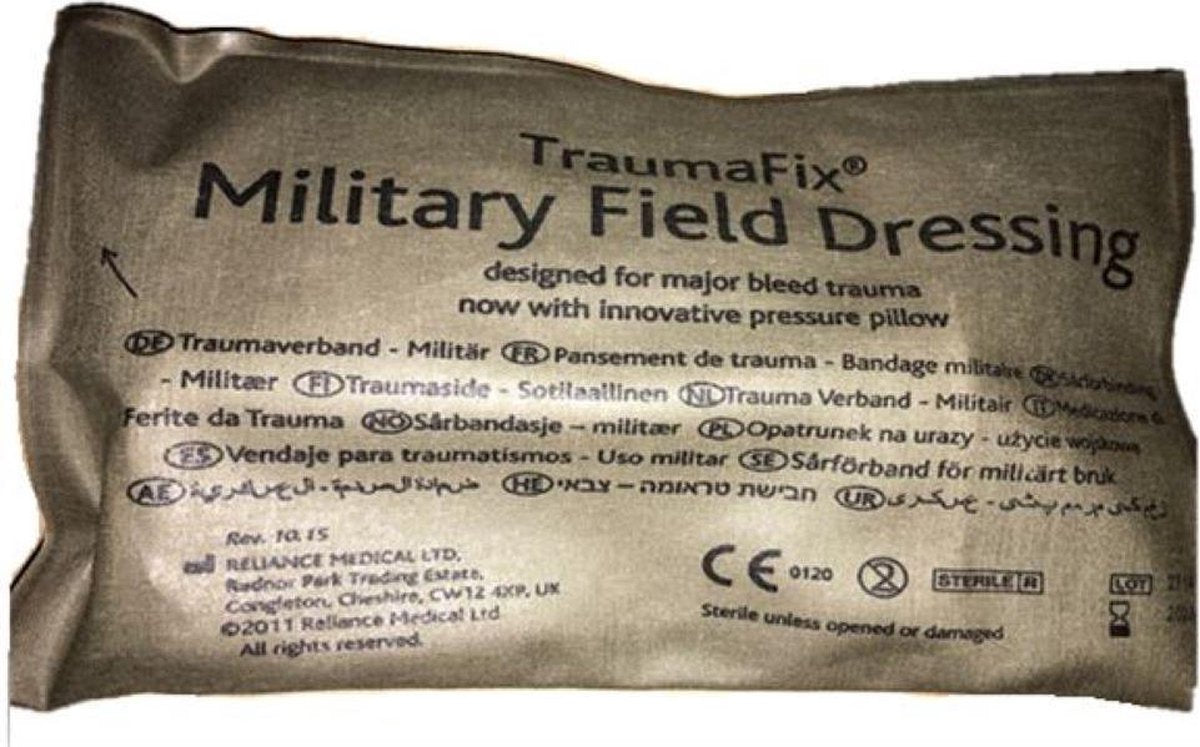 Noodverband NATO Military Field Dressing Large