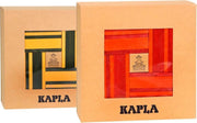 Kapla 40 Plankjes rood/oranje + 40 Plankjes geel/groen
