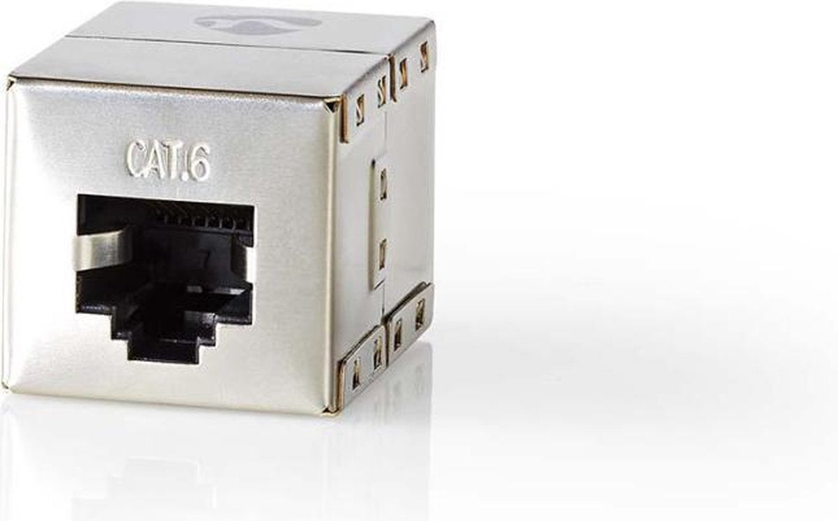 Cat 6 netwerkadapter | RJ45 (8P8C) female - RJ45 (8P8C) female