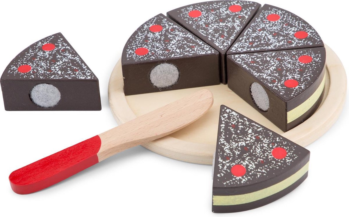 Snijset Chocolade Taart