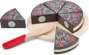 Snijset Chocolade Taart