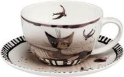 Goebel® - Rosina Wachtmeister | Koffie / Thee kop en schotel "Elsa" | Cappucino