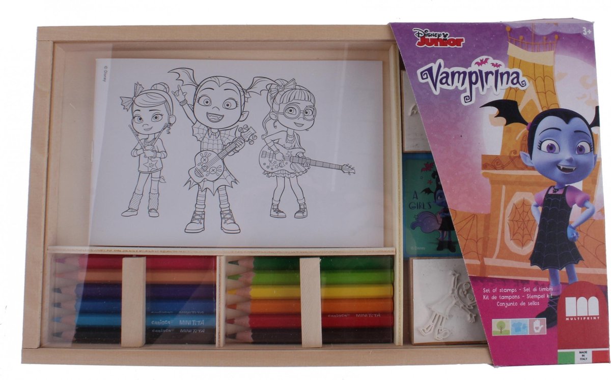 Multiprint Vampirina Kleurset 19-delig
