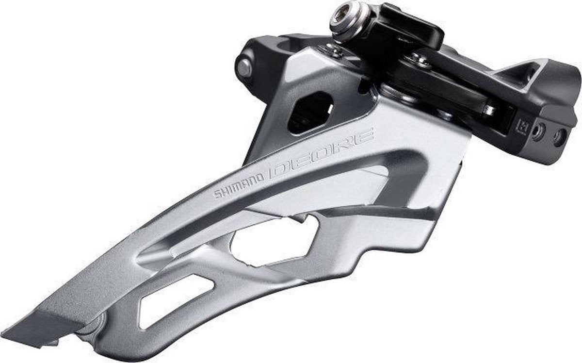 Voorderailleur 3 x 10 speed Shimano Deore FC-M6000 side swing - middelhoge klem - 40-42T - zwart