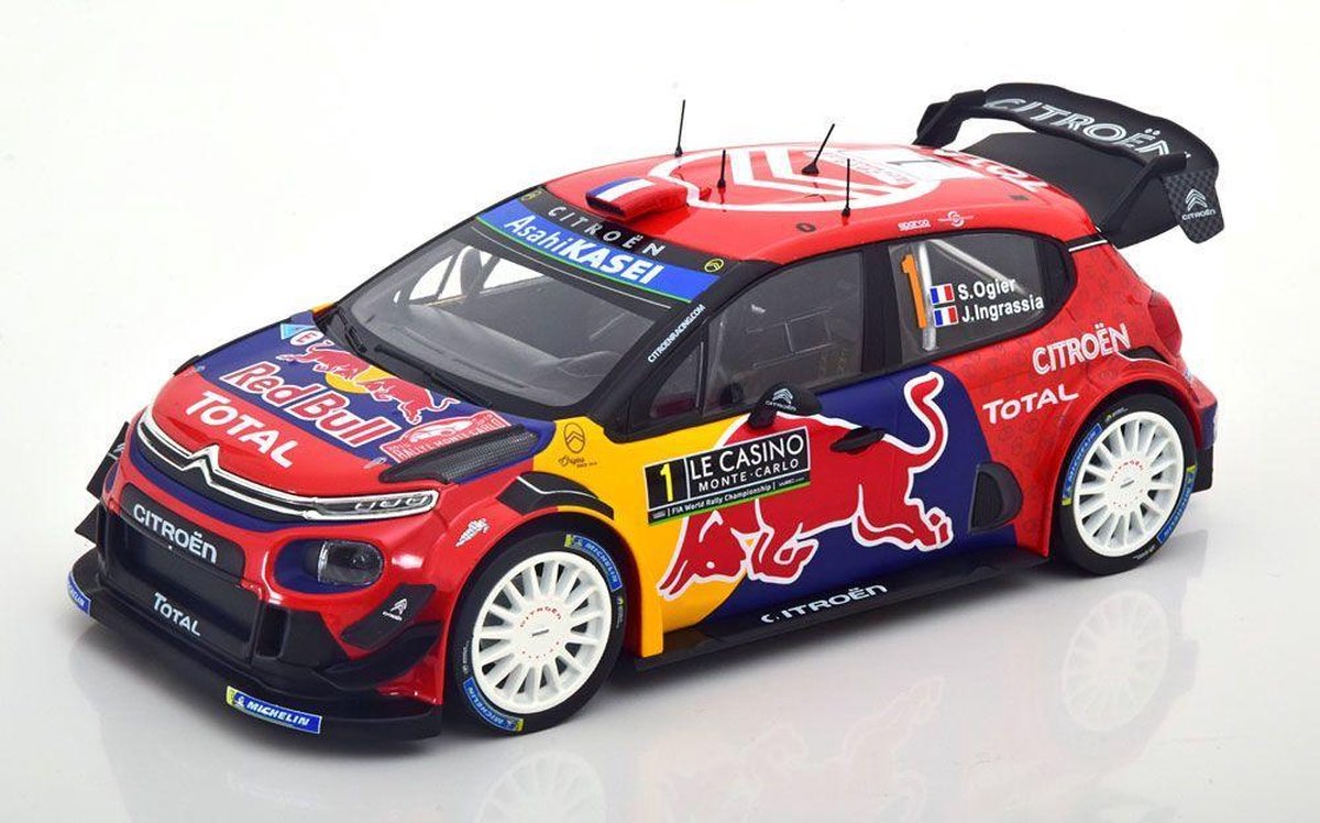 Citroen C3 WRC #1 Winner Monte Carlo Rally 2019