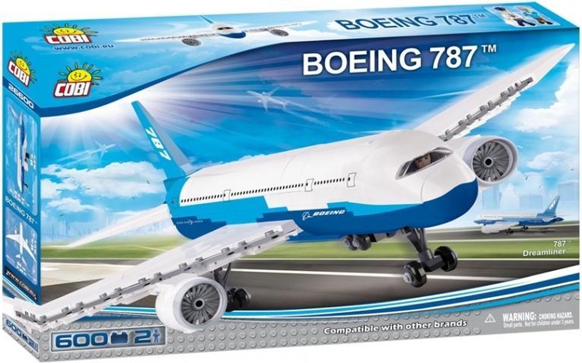 Cobi 600 Pcs Boeing /26600/ 787 Dreamliner