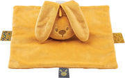 Nattou Konijn Lapidou - Knuffeldoekje - Doudou - 26 x 26 cm - Oker