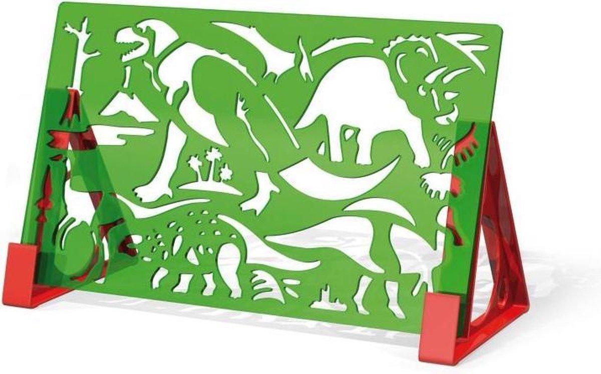 Quercetti Sagome Dinosauriërs Tekenset