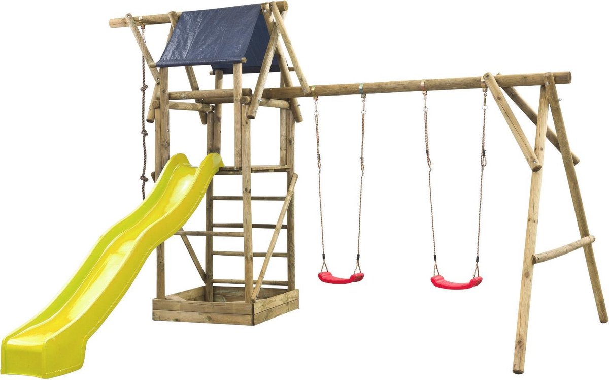 Intergard Houten speeltoestel Nelis 380x500x290cm