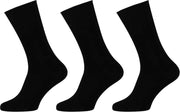 6-Pack Modal Sokken met anti-knel boord 121460000 Apollo - Unisex - zwart - 39-42