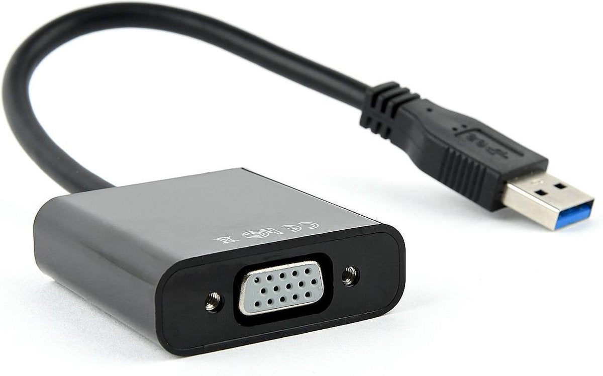 Coretek USB3.0 naar VGA adapter - 0