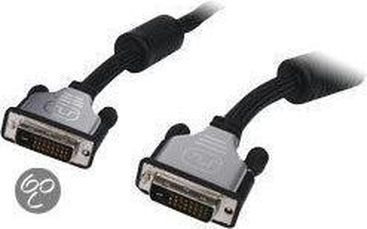 Konig DVI-D Dual Link Aansluitkabel - 2.5m.