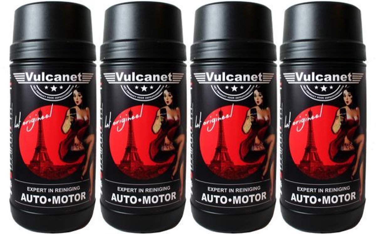 Vulcanet Wassen Zonder Water - 4 stuks