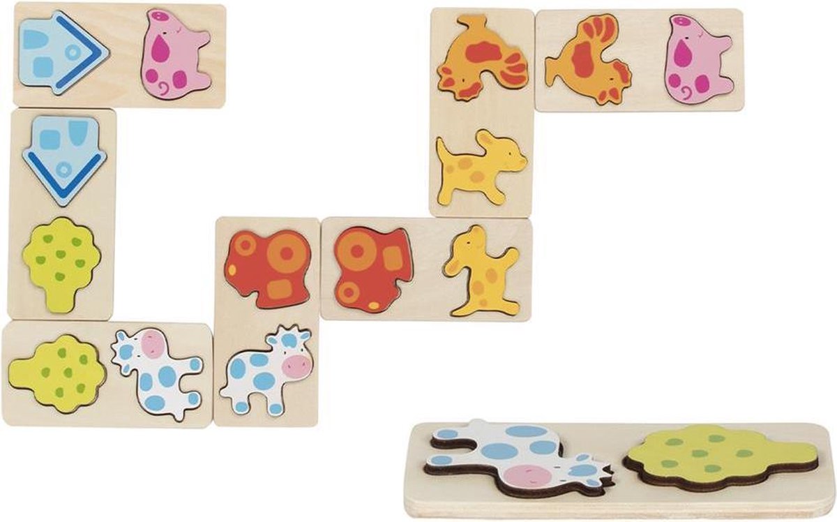 Goki 3D domino game farm