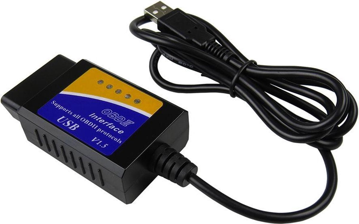 KELERINO. OBD2 ELM327 - Auto Computer Uitlezen - USB