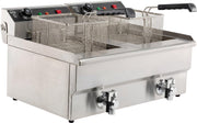 Professionele Horeca Tafelfriteuse 2x8L. - Elektrisch