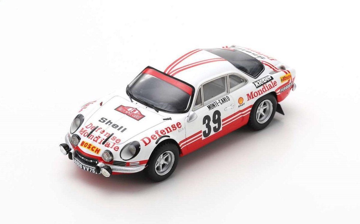 Renault Alpine #39 Rally MonteCarlo 1973