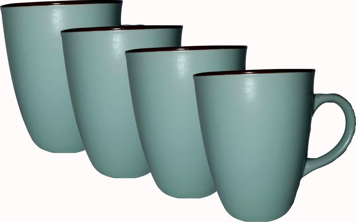 Lavandoux mok turquoise 375 ml