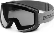 Briko Lava XL Ski Goggles MT SMOKE-C GREY-SM3 - Maat One size