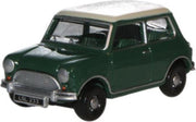 Austin Mini 1:76 Oxford Groen / Wit 76MN003