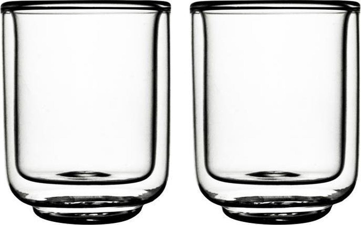 Gusta - Dubbelwandig espressoglas FIKA 60ml 2 stuks