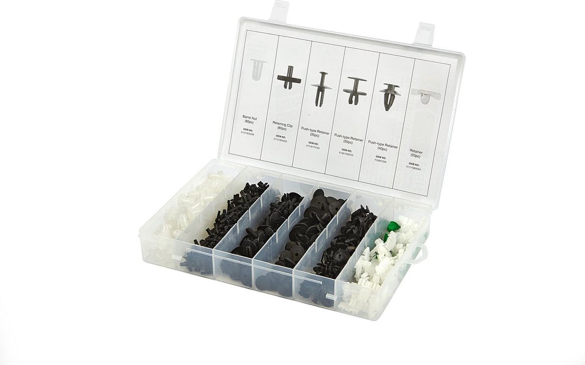 HBM 290 Delige Assortiment Bekleding Clips Voor BMW