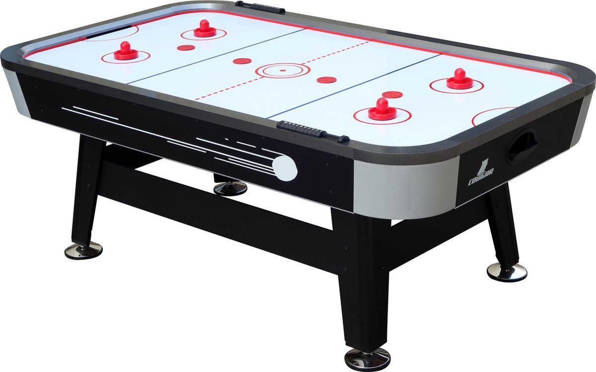 Cougar Super Scoop - Airhockey tafel - 7ft - Incl. 4 pushers en 4 pucks