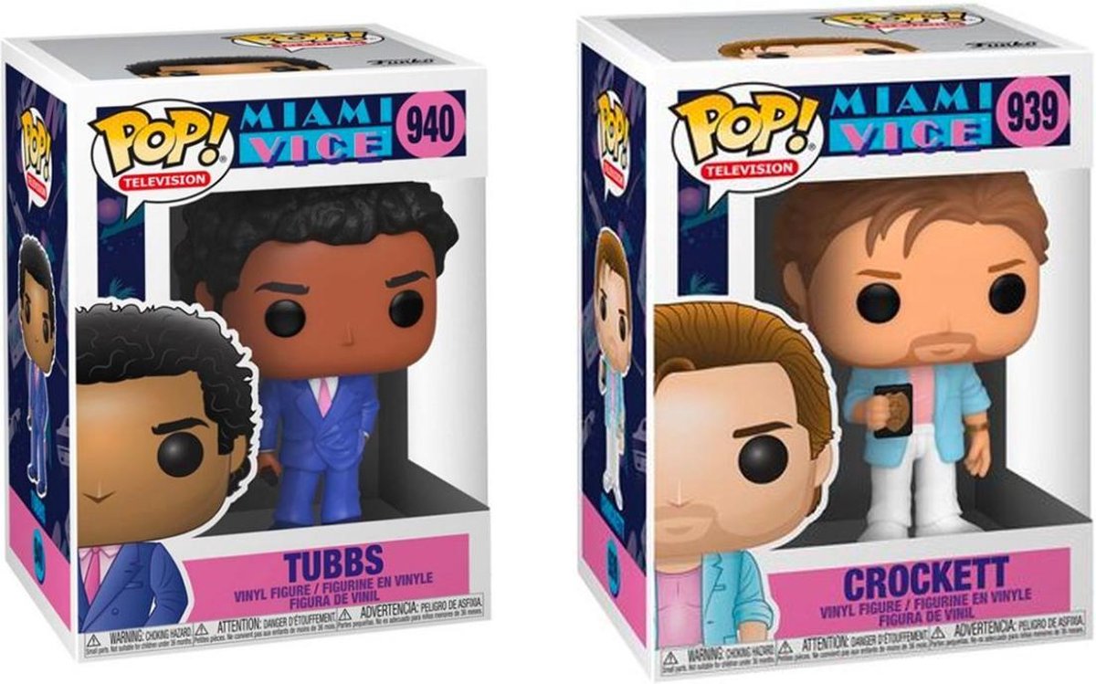 Funko Pop! Rocks : Miami Vice Set Van 2