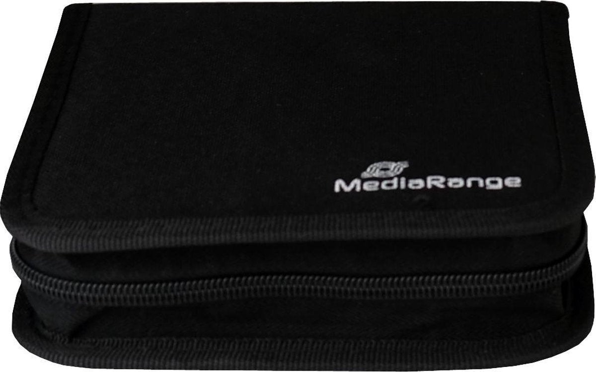 MediaRange BOX50 CD-doosje Portemonneehouder 24 schijven Zwart