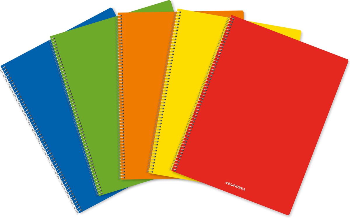 Plakboek Spiraal 24x32cm per 10 stuks assortiment