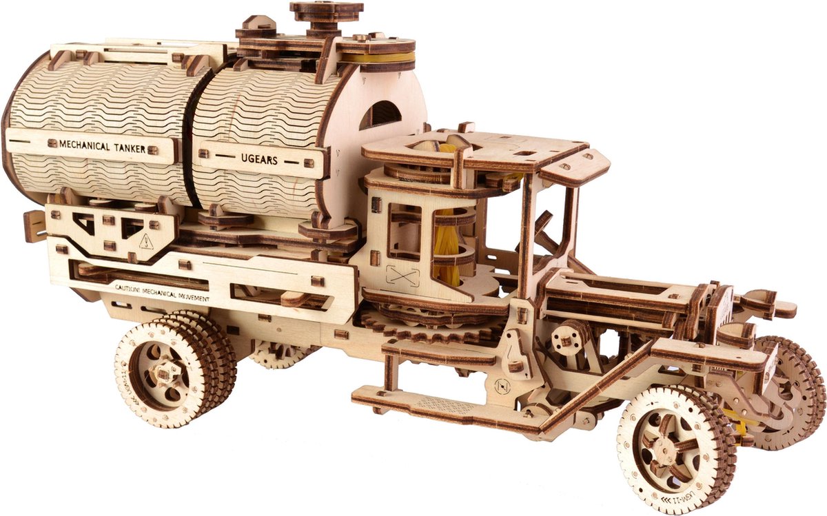 Ugears Houten Modelbouw - Mechanische Tanker