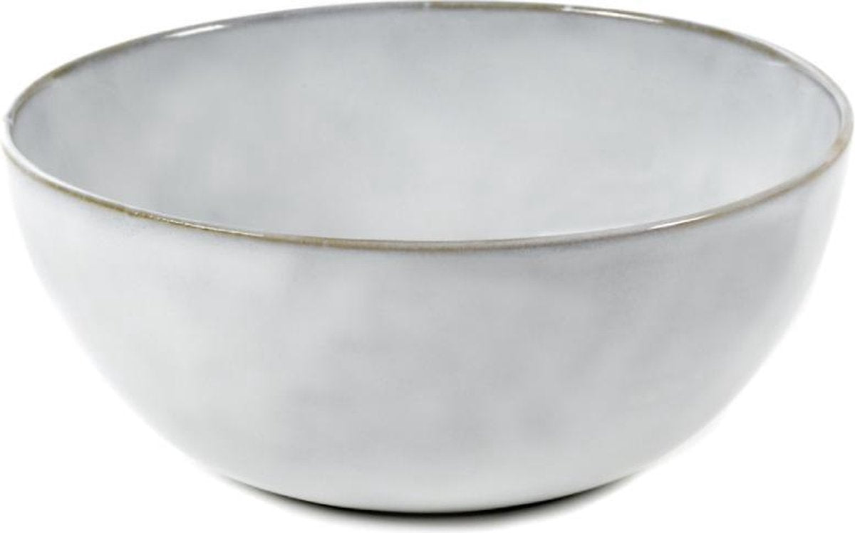 Serax Terres de Rêves Kom L - Ø15 x H6 - White - 4 stuks