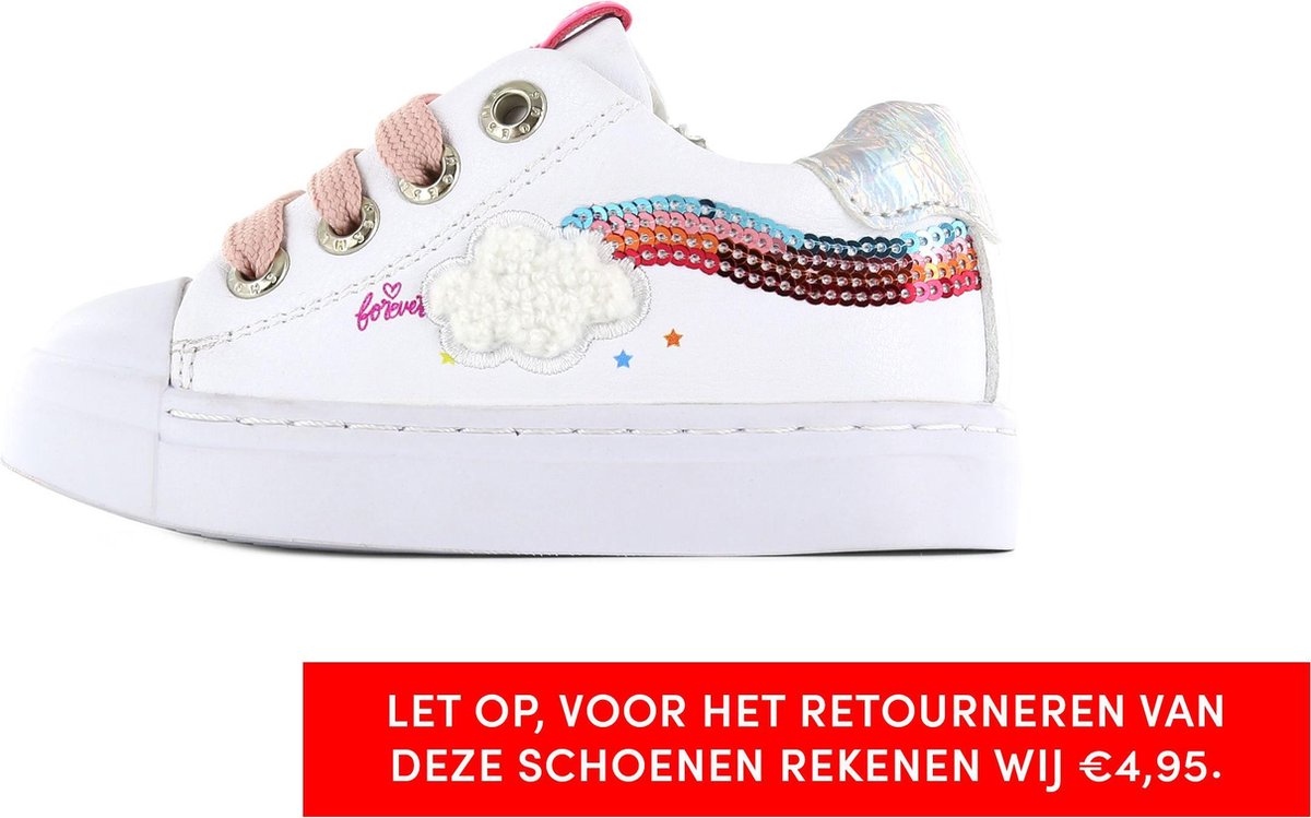 Shoesme Sneakers wit - Maat 25