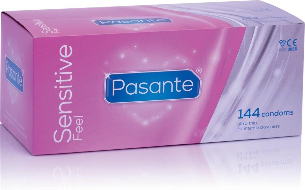 Pasante Sensitive - 144 stuks - Condooms
