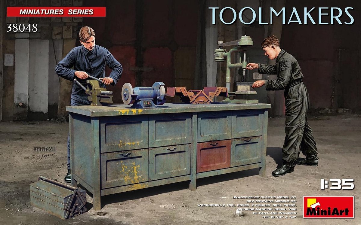Miniart - 1/35 Toolmakers (2/21) * - MIN38048 - modelbouwsets