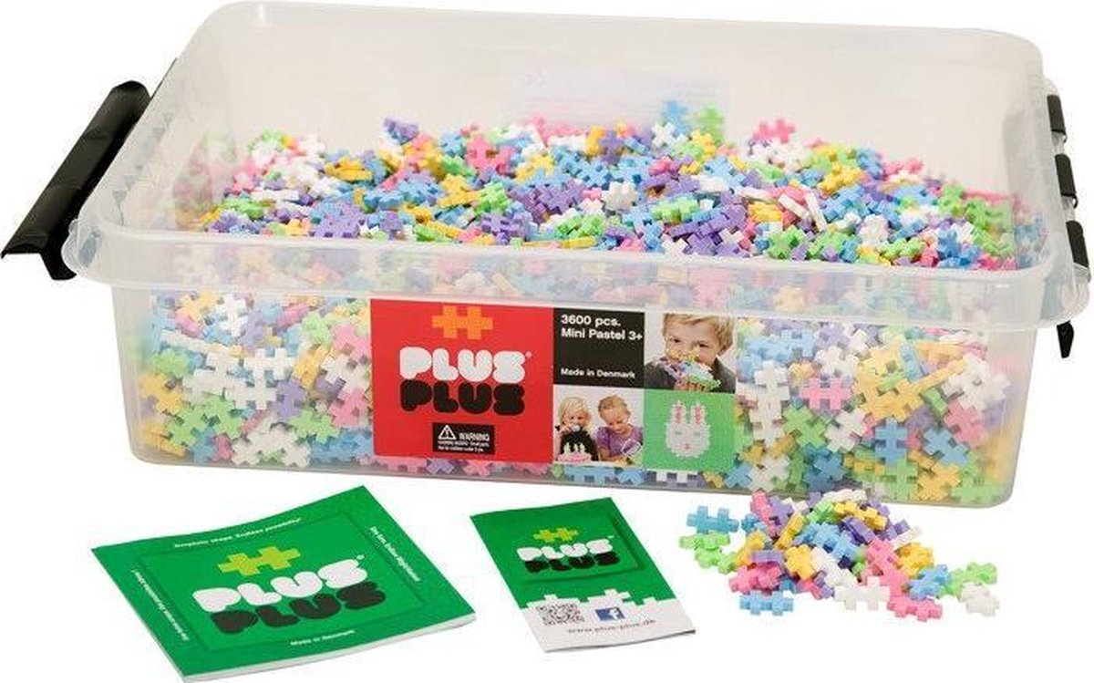 Plus Plus Pastel 3600 Stuks Educatie
