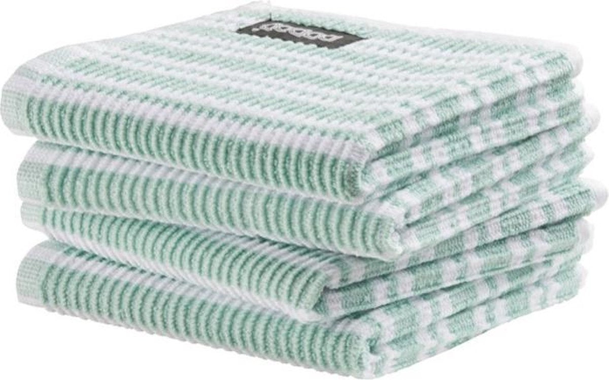 DDDDD vaatdoek Classic Clean pastel green (30 x 30 cm) per 4 stuks