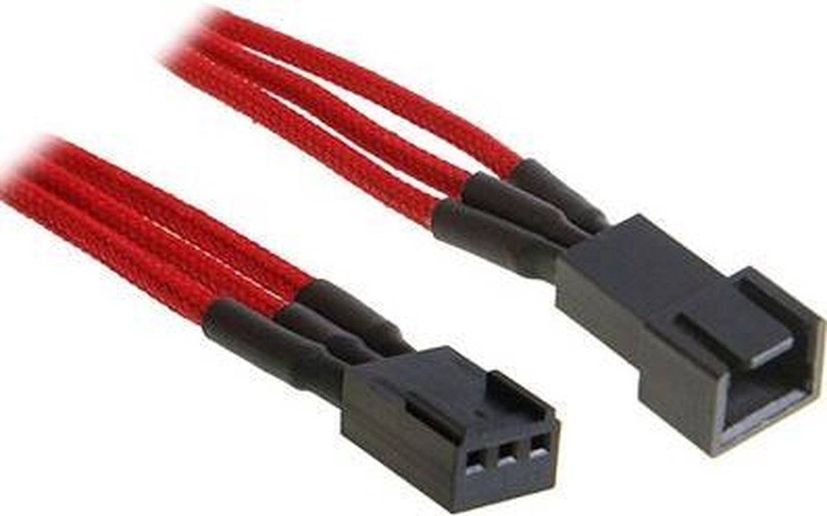 BitFenix BFA-MSC-3F60RK-RP kabeladapter/verloopstukje 3-pin Zwart