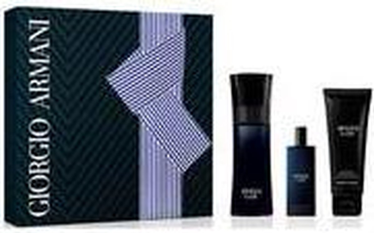 Armani - Code For Men Set Eau de toilette 75 Ml + Eau de toilette 15 Ml + Shower Gel 75 Ml