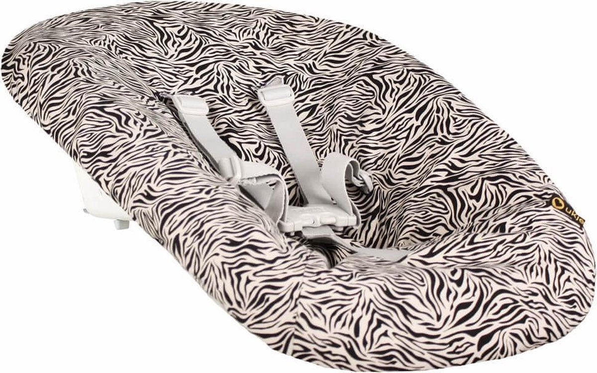 Ukje Stokke Newborn Hoes voor TrippTrapp - Beige zebra
