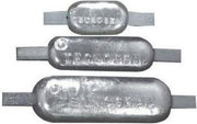Zink anode met RVS strip 1kg (TEN00301)