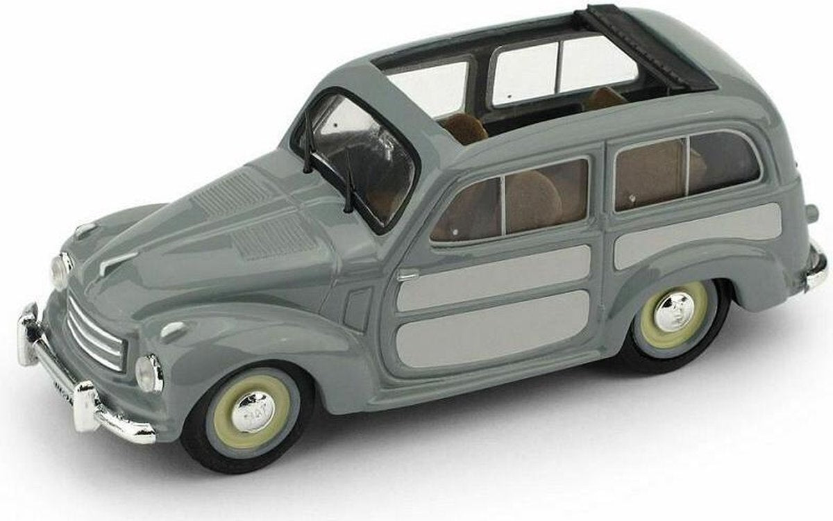 Fiat 500C Belvedere Aperta 1951 2-Tone Grey