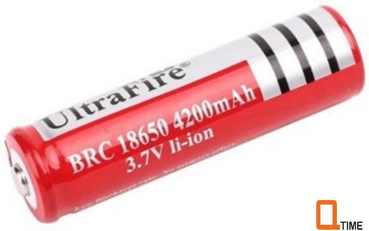 Ultrafire 18650 3.7V 4200 mAh oplaadbare batterij - o.a. voor EKEN Deurbel.