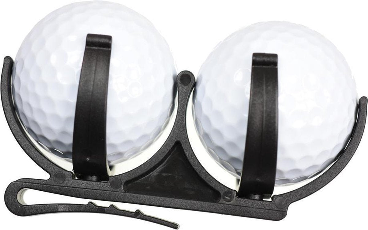 Firsttee Golfballenhouder - Handige balhouder - Houder - Golfballen - Tees - Golf accessoires - Golftrainingsmateriaal - Sport - Golfset - Training - Cadeau - Swing - Trolley - Trainingsmaterialen - Bal - Putting - Trainer - Golfbal voor mat & net -