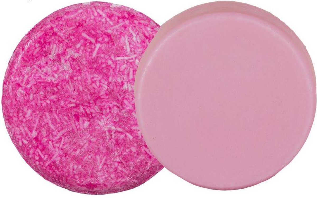 HappySoaps SET Shampoo & Conditioner Bar Rose (2 stuks)